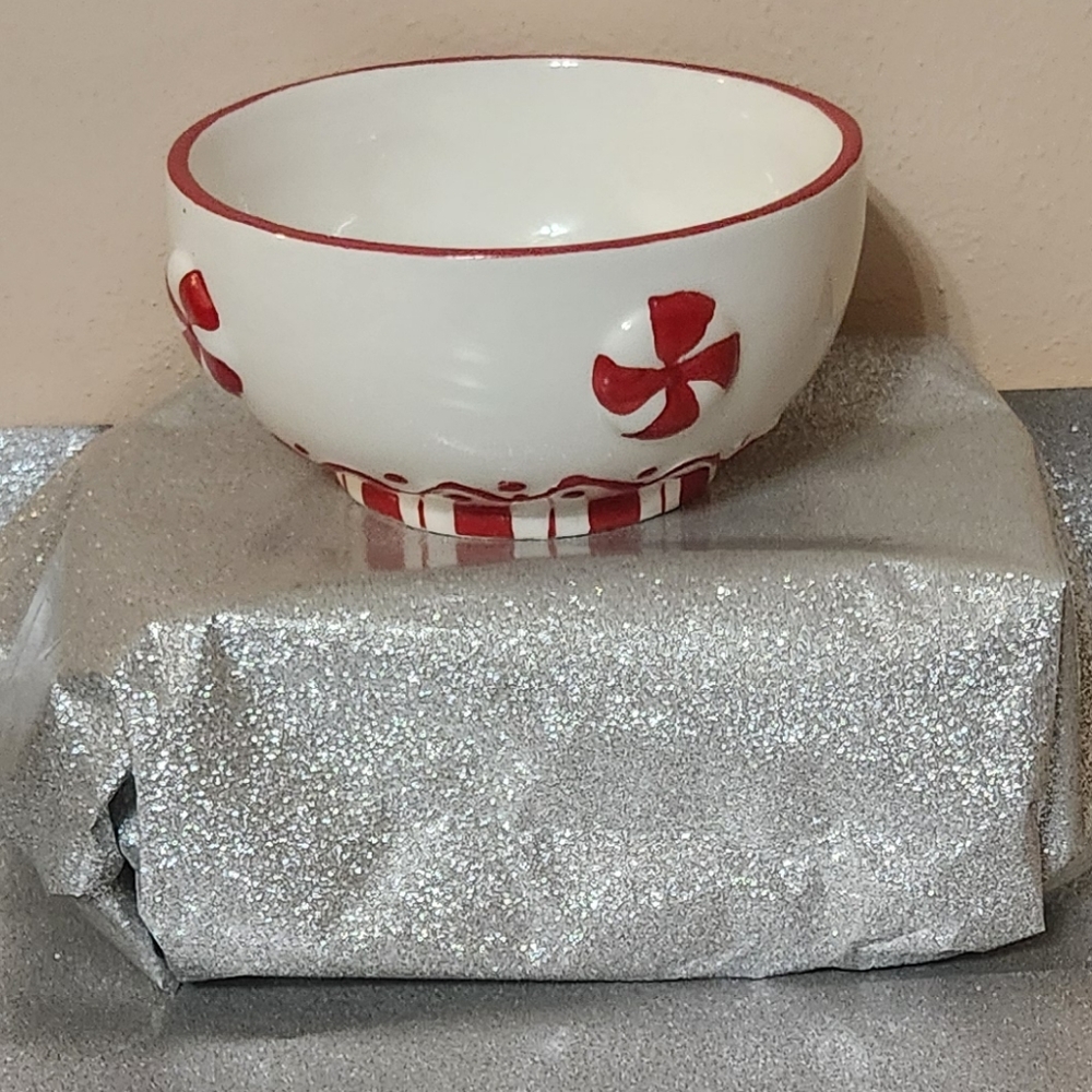 Christmas Holly & Moss Bowl
